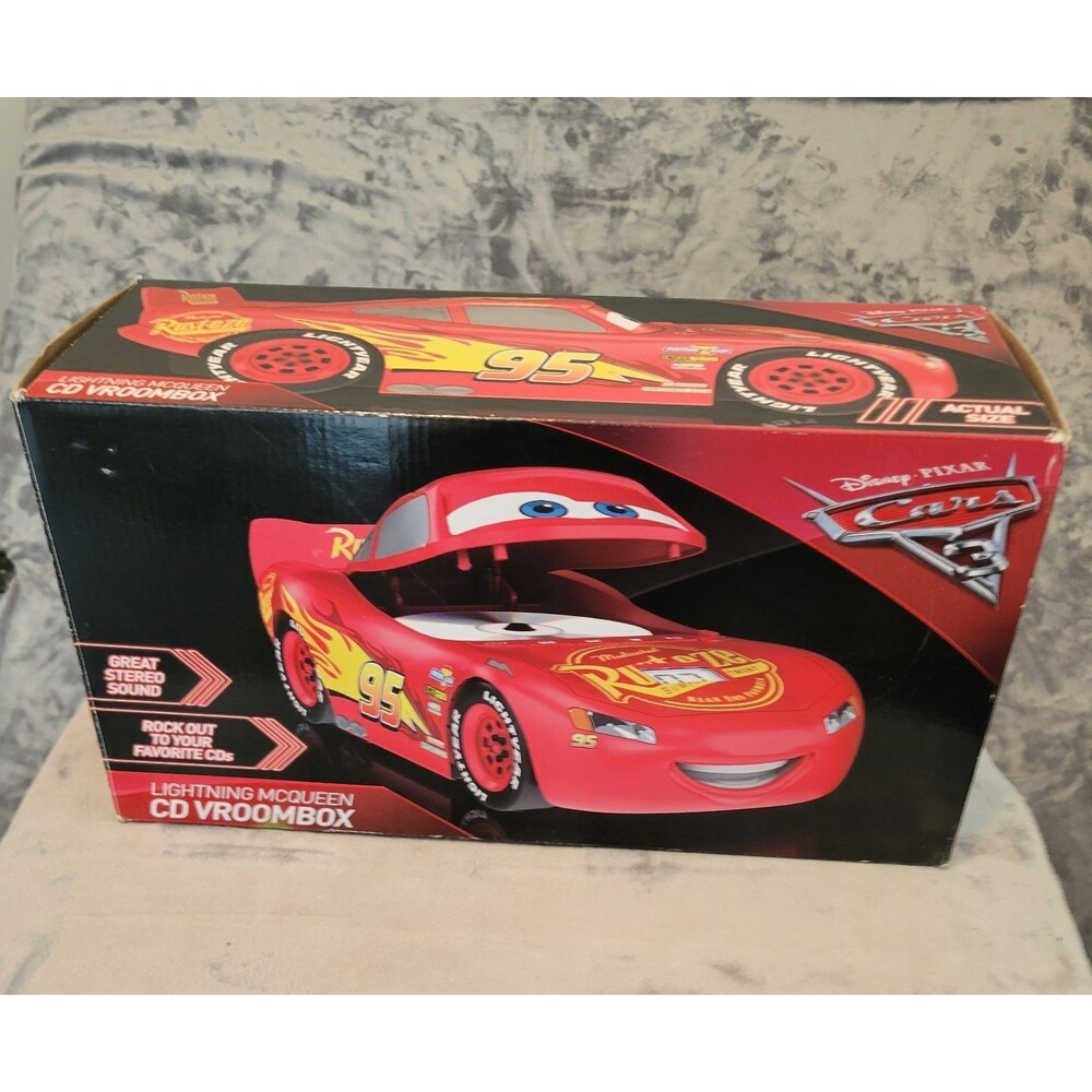 Lightning McQueen CD VROOMBOX CARS 3 Disney Pixar Model Working